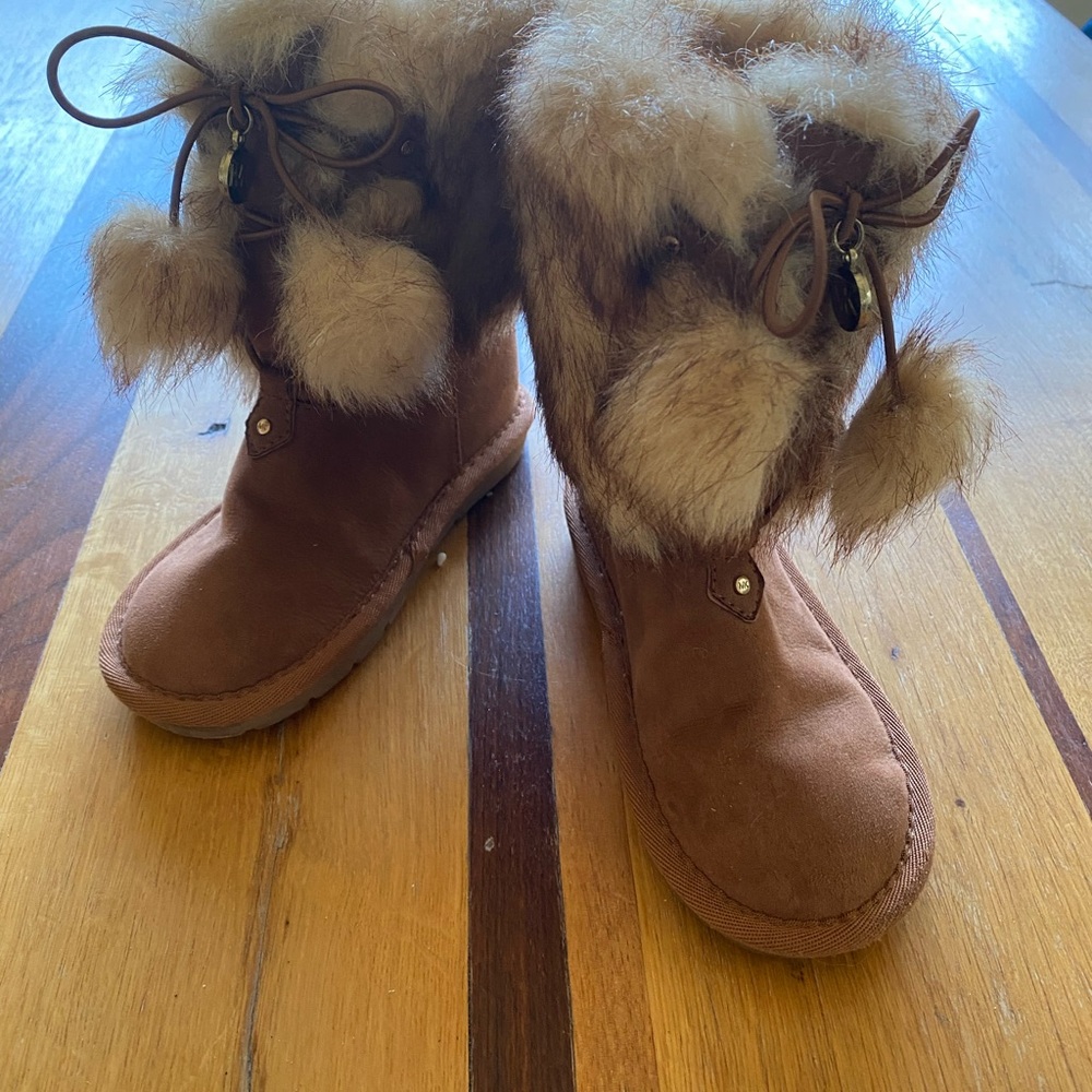 Michael Kors Brown Kids Boots